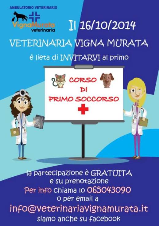 corso di primo soccorso veterinario